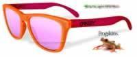 Oakley Frogskins BlackLight Orange - Pink /Pink Iridium (24-284)